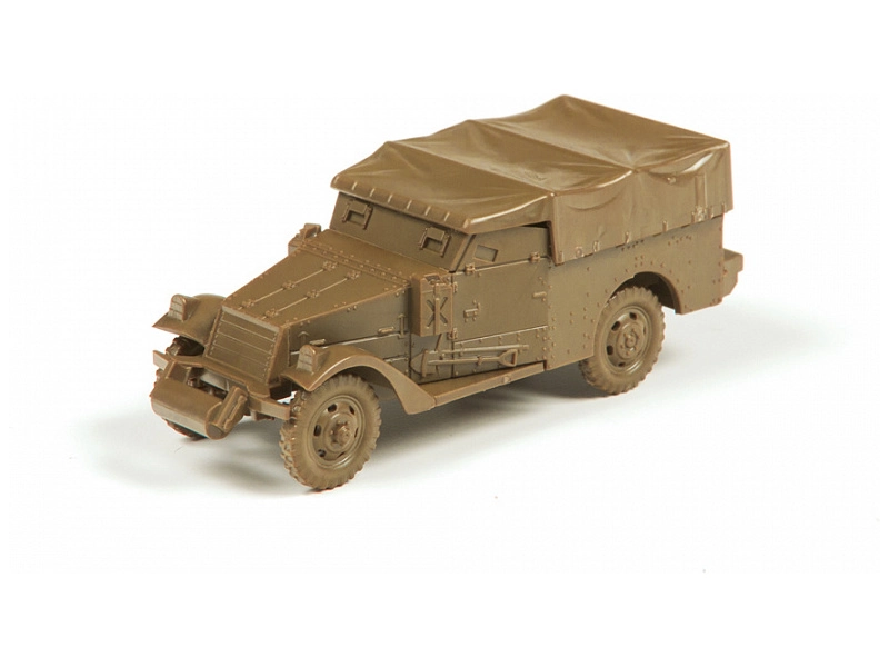 Zvezda Snap Kit – M3 Scout Car (1:100)
