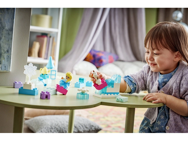 LEGO DUPLO - Ledové království: Kreativní krabička s Elsou a Olafem