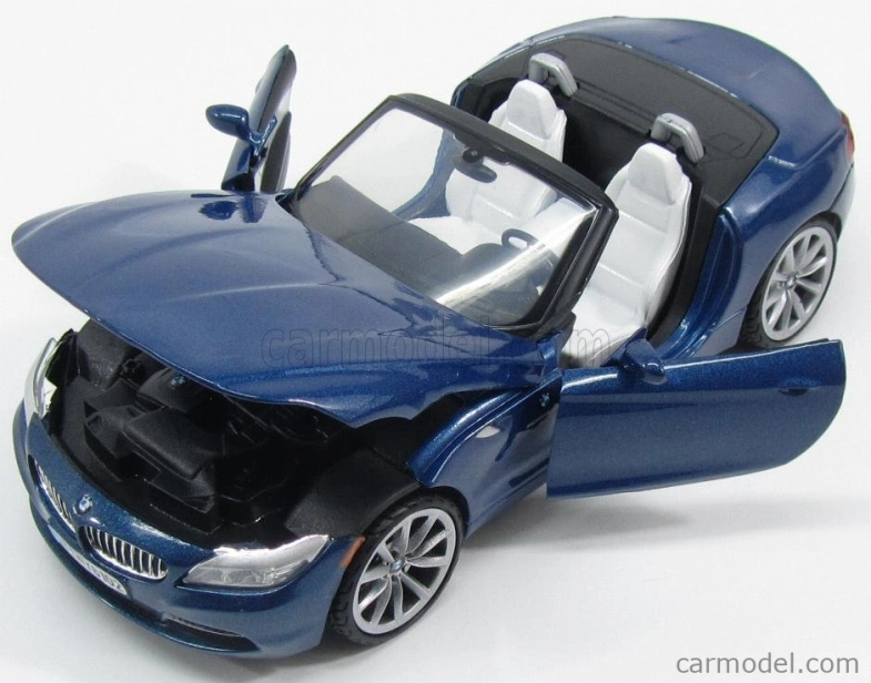 Motor-max BMW Z4 Spider 2010 1:24 Blue Met