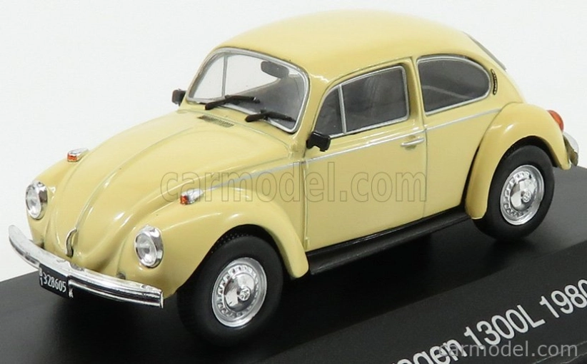 Edicola Volkswagen Escarabajo Beetle 1300l 1980 1:43 Béžová