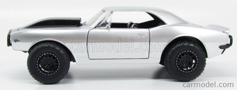 Jada Chevrolet Roman's Chevy Camaro Z/28 Offroad 1978 - Fast & Furious 7 1:24 Matt Silver