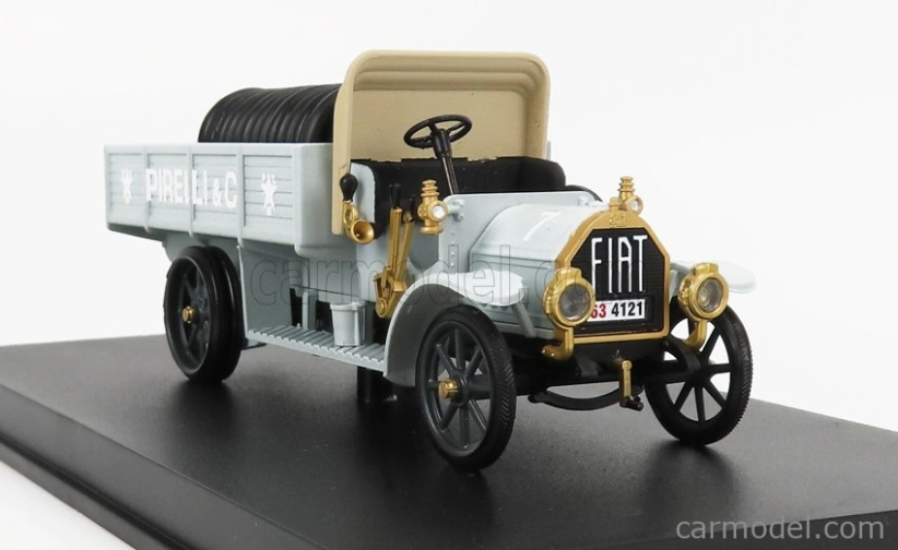 Rio-models Fiat 18bl Truck Pirelli & C. 1917 1:43 Světle Modrá