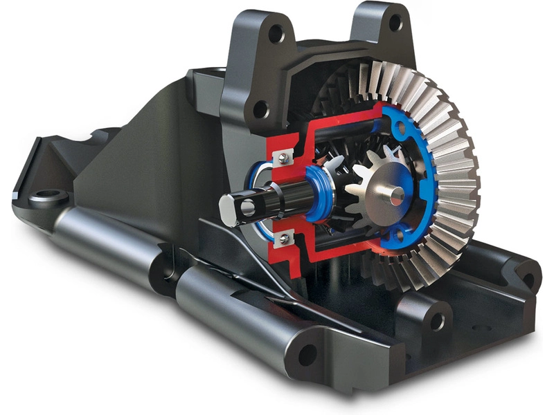 RC auto Traxxas Rustler 1:10 2BL 4WD RTR, červené