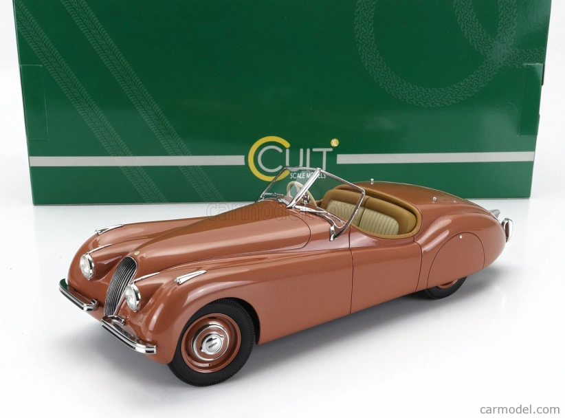 Modely Jaguar Xk120 Ots Spider Cabriolet Open 1948 1:18 Bronz