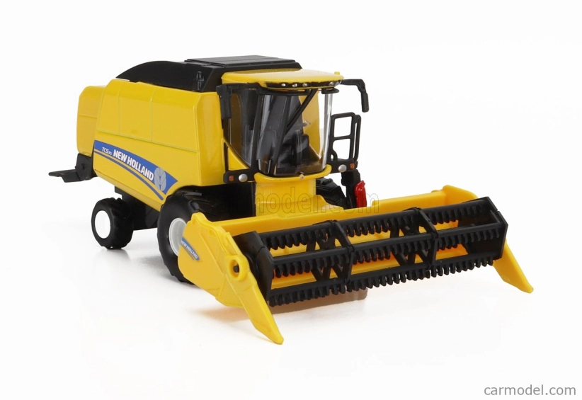 Bburago New holland Mietitrebbia Gommata Harvester 2020 1:50 žltá sivá