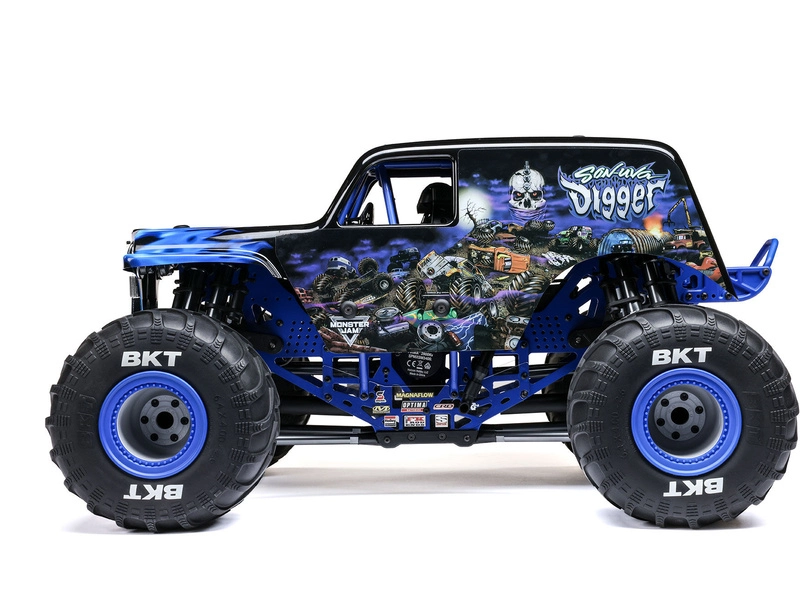 RC auto Losi LMT Monster Truck 2.0 1:8 4WD RTR Syn Uva Digger