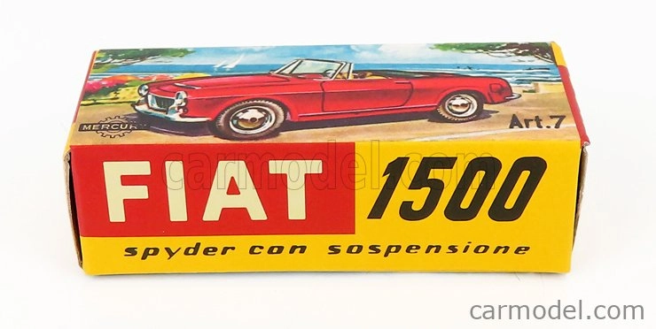 Edicola Fiat 1500 Spider 1959 1:48 Blue