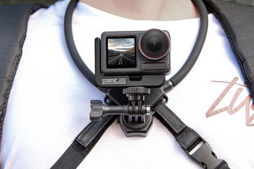 DJI Osmo Action 5 Pro / Action 4 - Vertikální-horizontální magnetický držák ve tvaru L