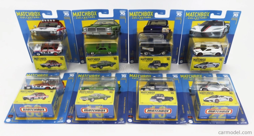 Mattel hot wheels Chevrolet Set Assortment 8 Pieces 1:64 Různé