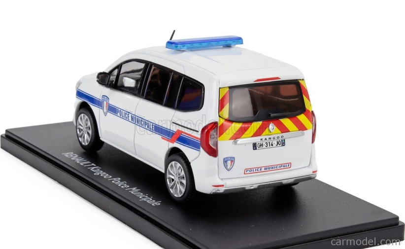 Eligor Renault Kangoo Police Municipale 2023 1:43 Bílá Modrá