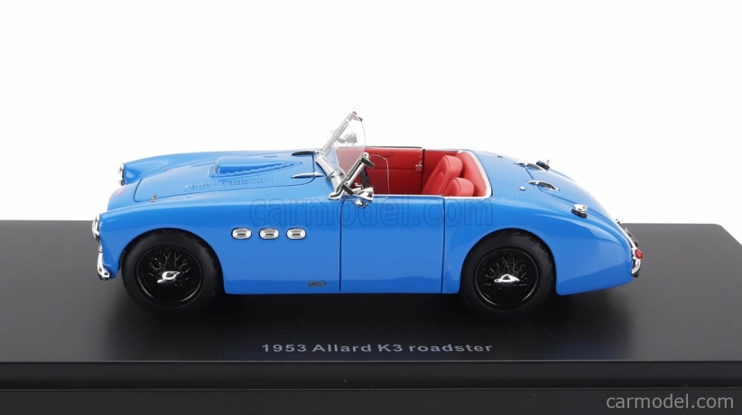 Esval model Allard K3 Roadster Open 1953 1:43 Světle Modrá