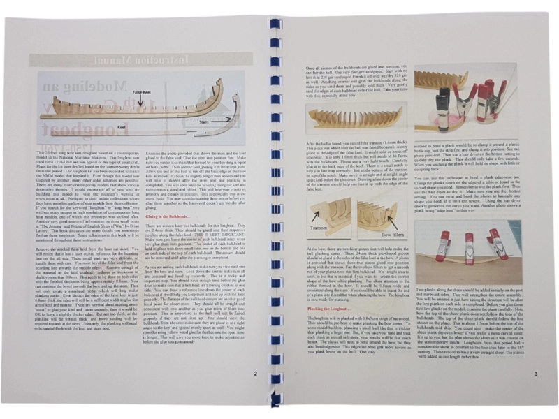 Model Shipways Longboat 1:48 kit