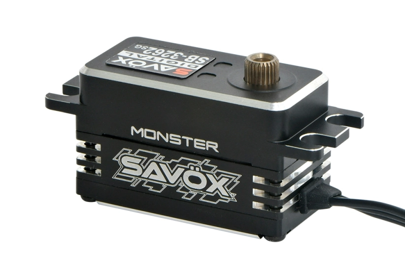 SB-3262SG BEZBRUSOVÝ HiVolt digitálny servopohon - NÍZKY PROFIL/VODOVZDORNÝ (35kg-0,065s/60°)