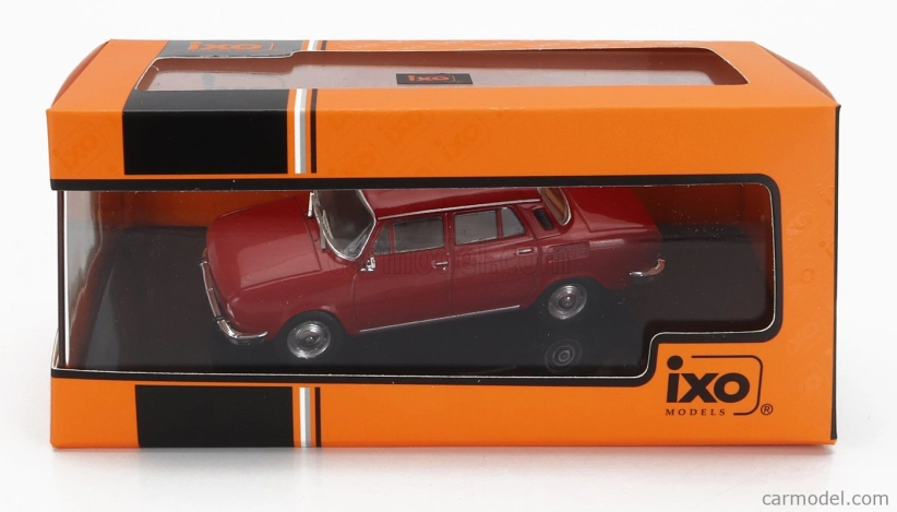 Ixo-models Škoda 100l 1974 1:43 Červená