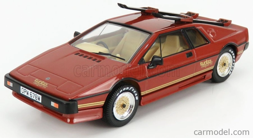 BAZAR - Corgi Lotus Esprit Turbo 1981 - 007 James Bond - Len pre tvoje oči 1:36, oranžová