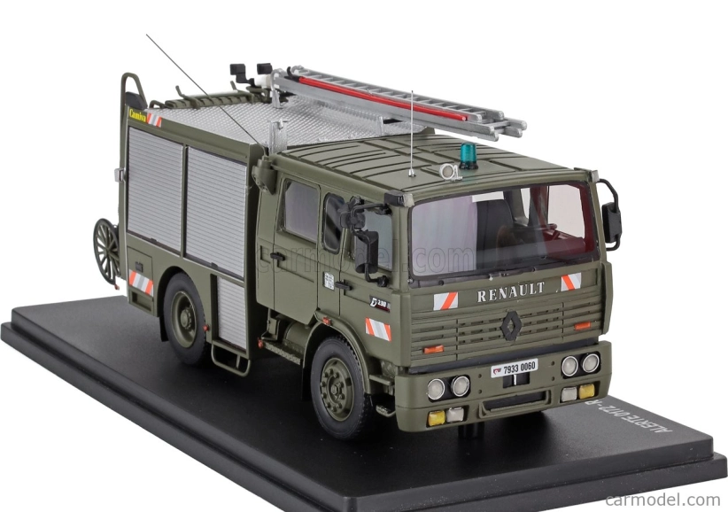 Alerte Renault G230 Phase Ii Tanker Truck Camiva Fpt Armee De L'air 1991 1:43 Vojenská zelená