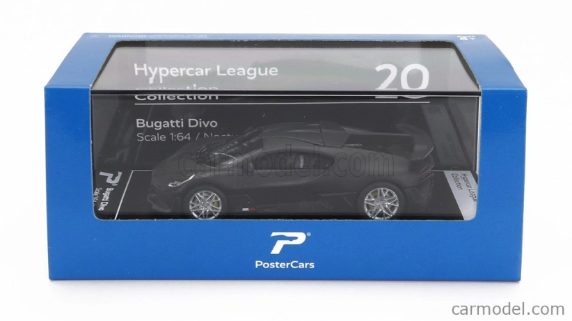 Kinsmart Bugatti Divo 2018 1:64 Black