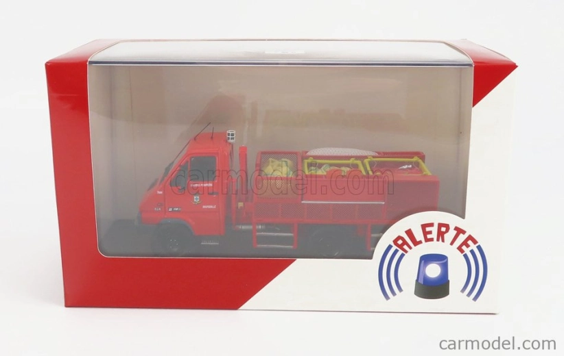 Alerte Renault B110 4x4 Truck Tmh Bmpm Sapeurs Pompiers Marines Marselle 1998 1:43 Red