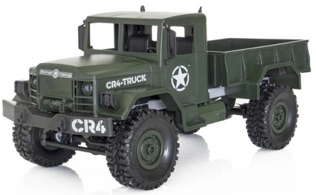BAZAR - RC auto FUNTEK CR4, tmavě zelená