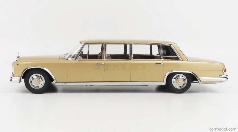 Mercedes benz triedy S 600 Lwb Pullman (w100) 1964 1:18 Gold Met