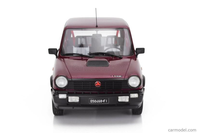 Maxima Autobianchi A112 Abarth Vii-series 1984 1:18 Červená Ardenza Met