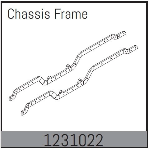 1231022 - Chassis Frame (2) - CR3.4eco
