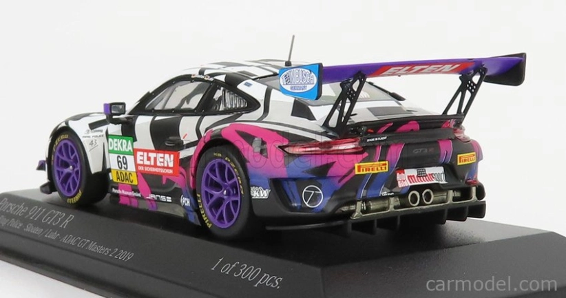 Minichamps Porsche 911 991-2 Gt3-r Iron Force By Ring Police Team N 69 1:43