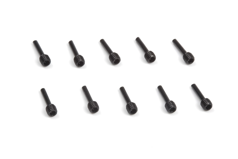 Šroubovací osy M3x2,5x10 mm (10 ks)