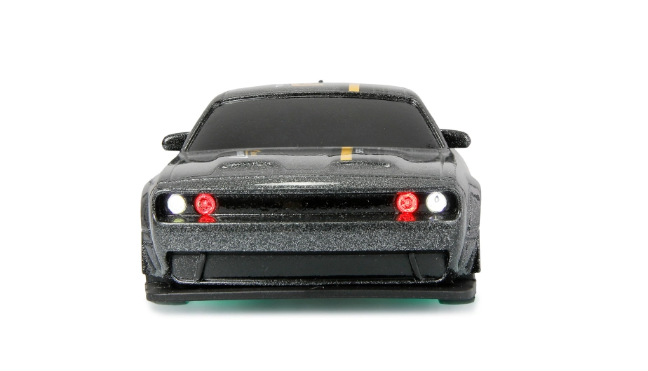 Drift Sport RC Muscle Car s gyroskopom 4WD 1:43 RTR sivá