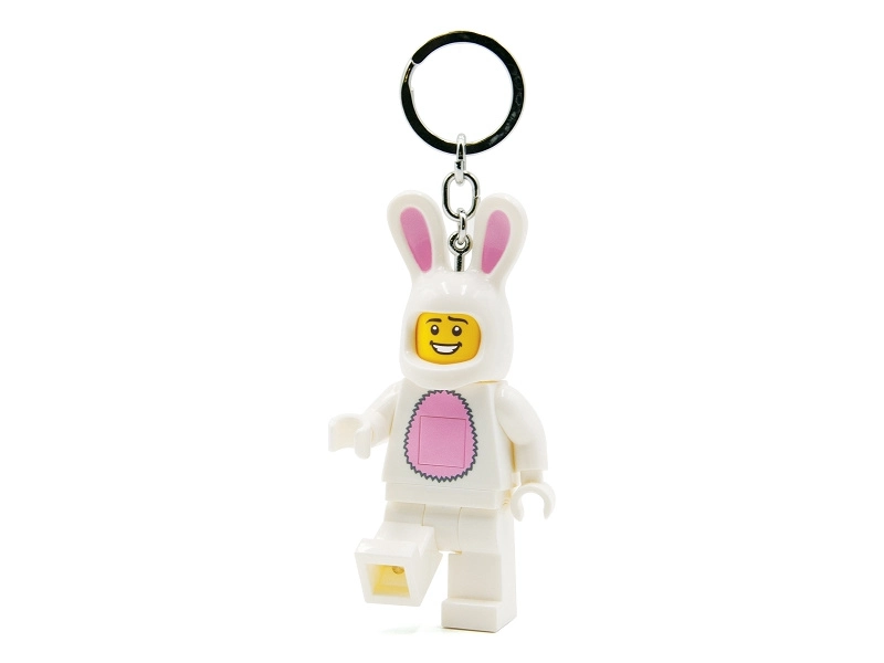 LEGO svietiaca kľúčenka – Ikonický zajačik