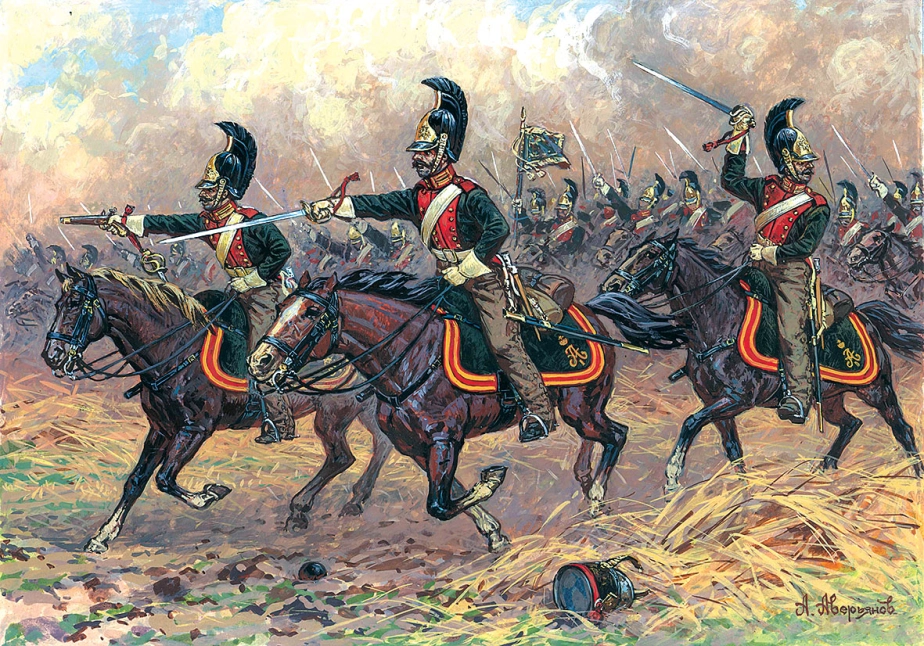 Zvezda figurky Russian Dragoons (1:72)
