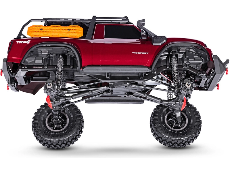 RC auto Traxxas TRX-4 Sport High Trail Edition 1:10 RTR, sivé