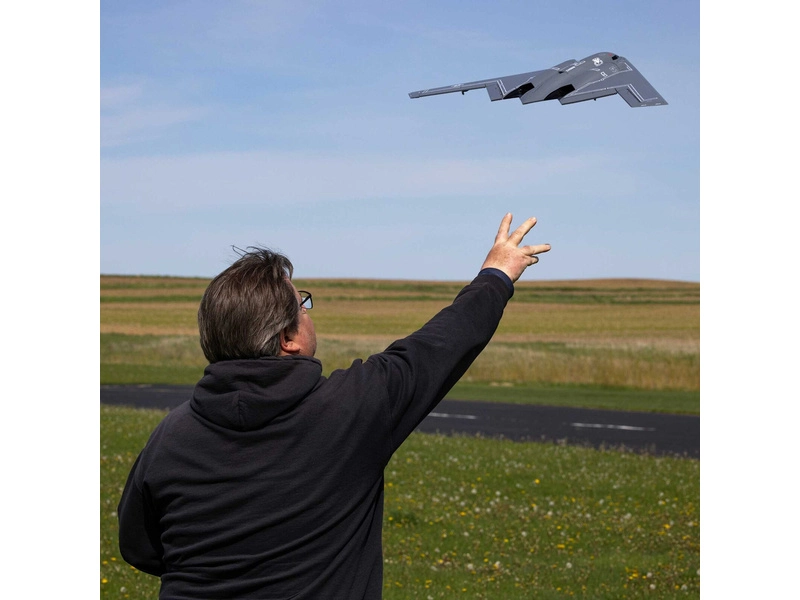 RC letadlo E-flite Micro B-2 Spirit Twin 30mm EDF BNF Basic
