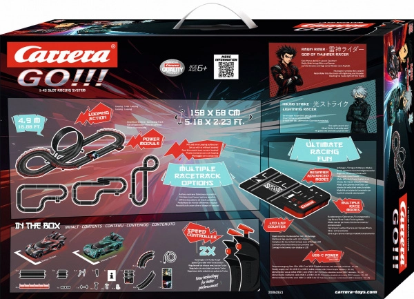 Autodráha Carrera GO 62621 Ronic Racers