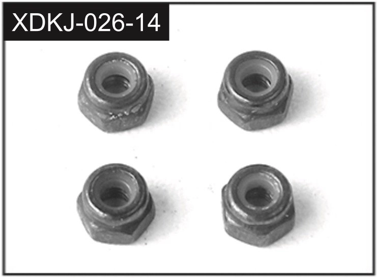 J-026-14 - M2.5 Nut (4)