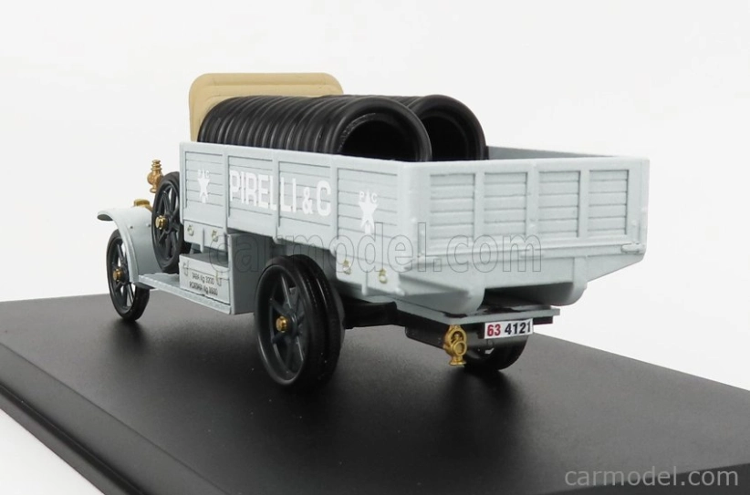 Rio-models Fiat 18bl Truck Pirelli & C. 1917 1:43 Světle Modrá