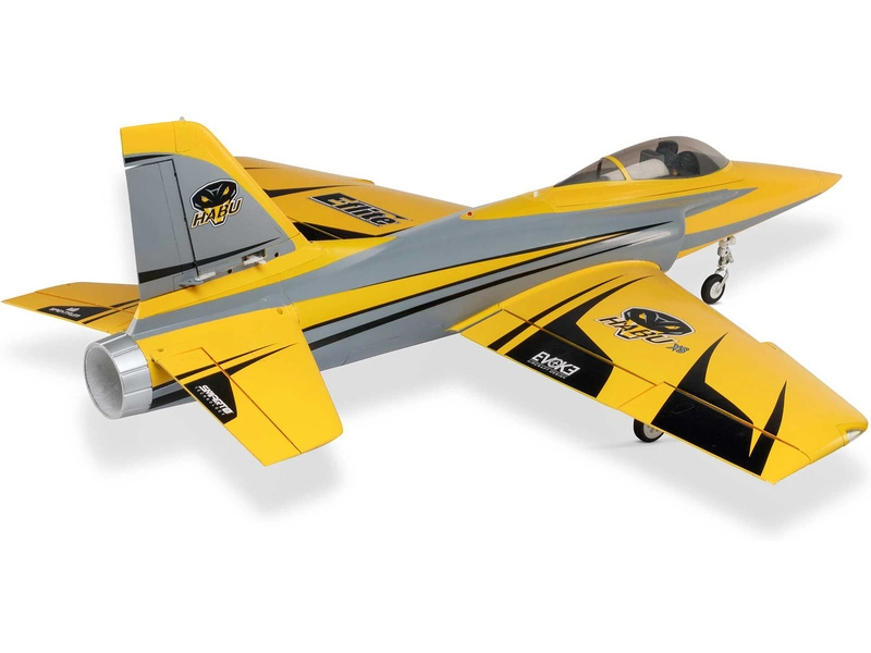 RC letadlo E-flite Habu XS eXtra Sport 1.1m 80mm EDF AS3X+ SAFE Select BNF Basic