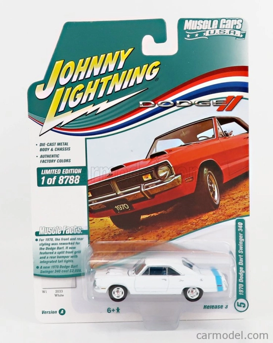 Johnny lightning Chevrolet Set Assortment 6 Pieces 1:64 Různé