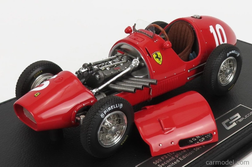 Gp-replicas Ferrari F1 500 F2 Scuderia Ferrari N 10 1:18, červená