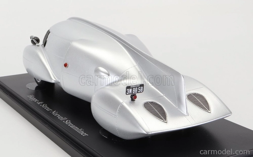 Autocult Hoppe & streur Norell Streamliner Usa 1946 1:43 Silver