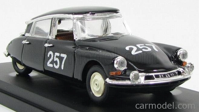 Rio-models Citroen Ds19 N 257 Mille Miglia 1957 About - Bourillot 1:43 Black