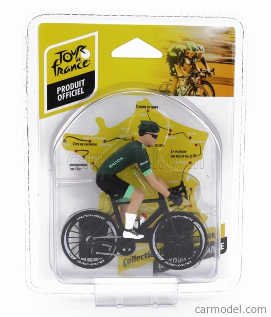 Solido Figures Ciclista - Cyclist - Maglia Verde - Green Jersey - Tour De France 2023 1:18 Zelená