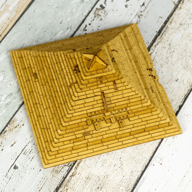 Drevené puzzle Pyramída EscapeWelt