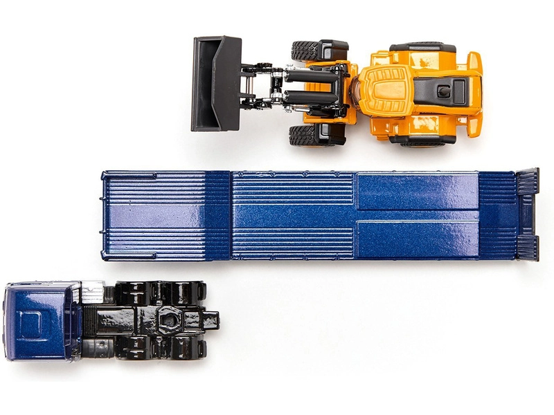 SIKU Super – MAN s kolesovým nakladačom JCB 1:87