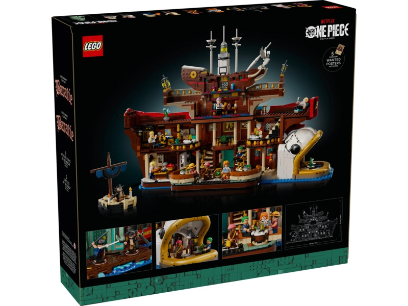 LEGO ONE PIECE - Plávajúca reštaurácia Baratie