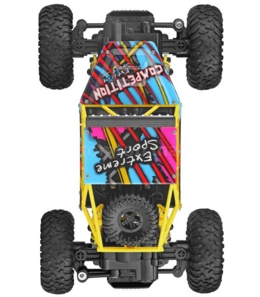RC crawler Competition 1:18, žltá