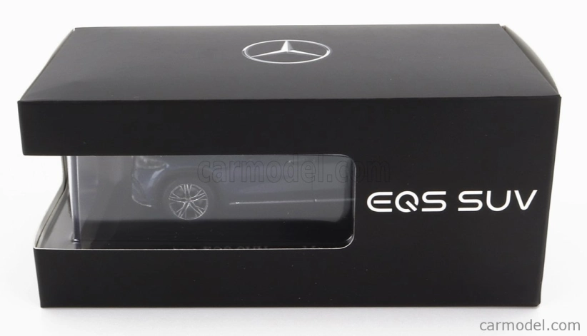 Spark-model Mercedes Benz Eqs Suv (x296) Von Mercedes-eq 2022 1:43 Blue Met