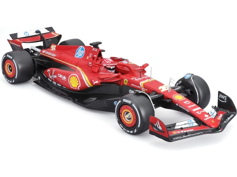 Bburago Ferrari SF-24 (2024) 1:24 #16 Leclerc (harcase)