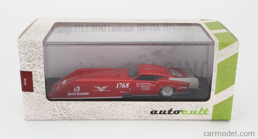 Autocult Triumph Gt6 Bfms Landracer Great Britain - Usa 1971 - 2010 1:43 Red