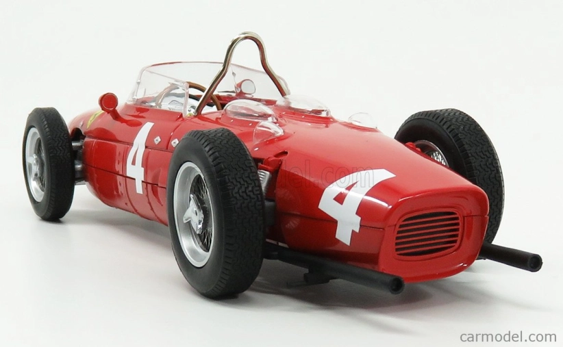 Cmr Ferrari F1 Dino 156 Sharknose N 4 World Champion Winner Belgian Gp Phil Hill 1961 1:18 Red